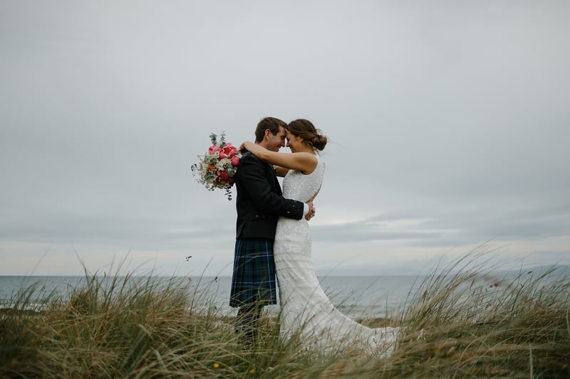 A-Line Dress with Beaded Bodice
